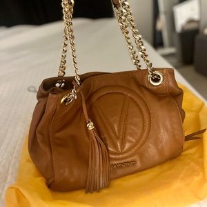 Valentino by Mario Valentino Luisa 2 Leather Shoulder Bag